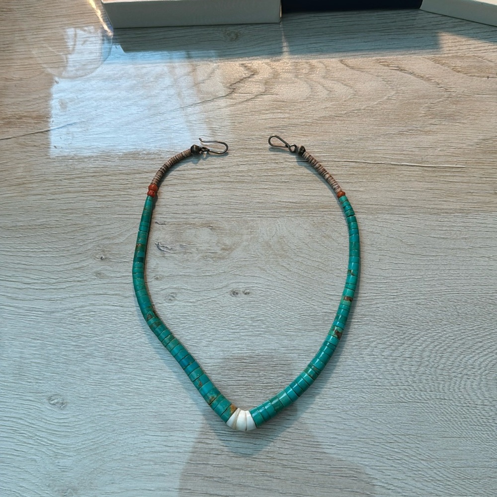 Turquoise choker- real turquoise